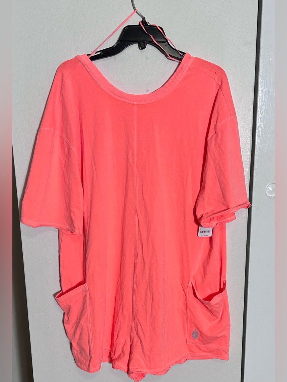 Free People Movement Hot Shot Tee Romper Coddy Large NWT - Picture 6 of 7